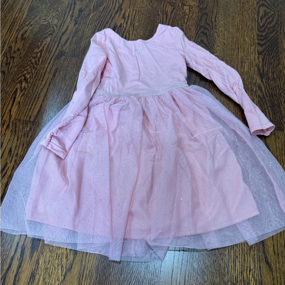 H&M toddler little girls pink tutu dress